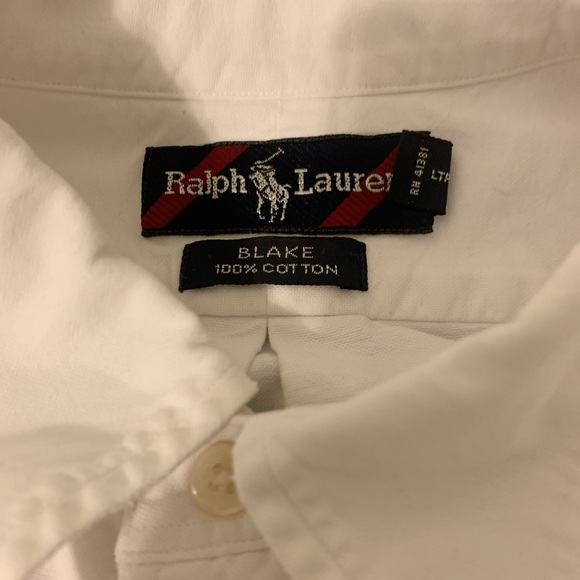Ralph Lauren shirts XL size BLAKE cotton 100% - Picture 3 of 7